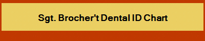 Sgt. Brocher't Dental ID Chart