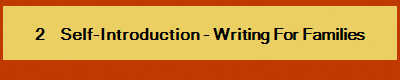 2     Self-Introduction - Writing For Families